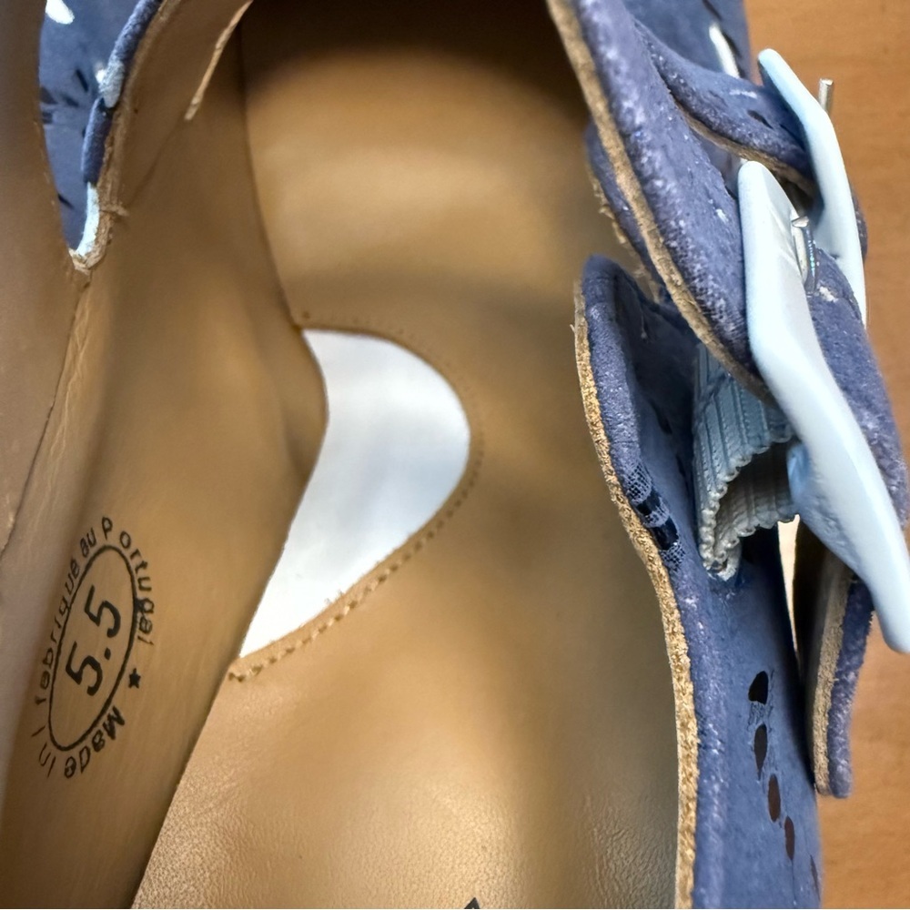 JOHN FLUEVOG OPERETTA CAVALIERI DOUBLE STRAP MARYl JaNE SIZE 5.5 - Picture 9 of 10